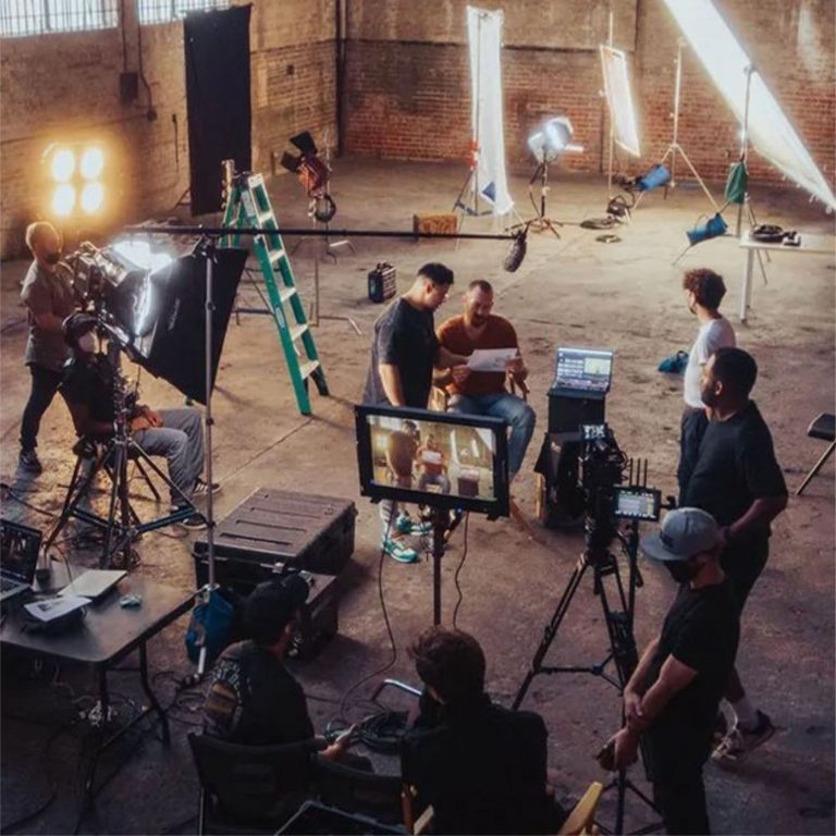 Estudio de filmación (Imagen de referencia)